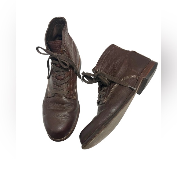 Mens Wolverine 1000 Mile Leather Boots Lace-up Brown W00913 USA Size US 11 - Picture 3 of 11